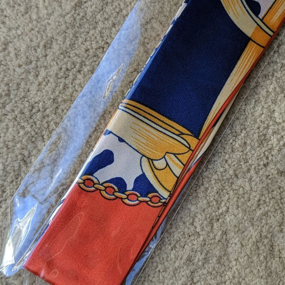 Beautiful Silky Soft Twilly Skinny Scarf